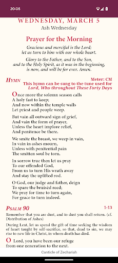 Magnificat Lenten 2025 screenshot