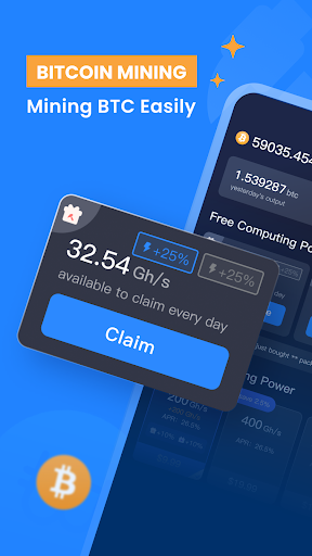 Bitcoin mining - Crypto Miner screenshot