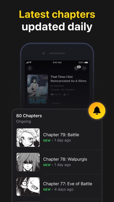 INKR — Comics, Manga, Webtoons screenshot