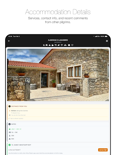 Wise Pilgrim Camino Portugués screenshot