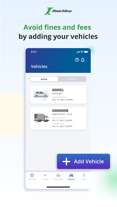 Illinois Tollway screenshot
