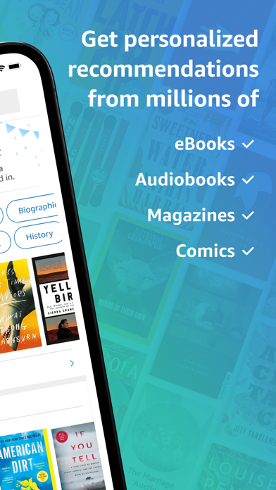 Amazon Kindle screenshot