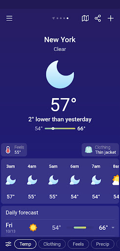 Weather & Clima - Weather Sky screenshot