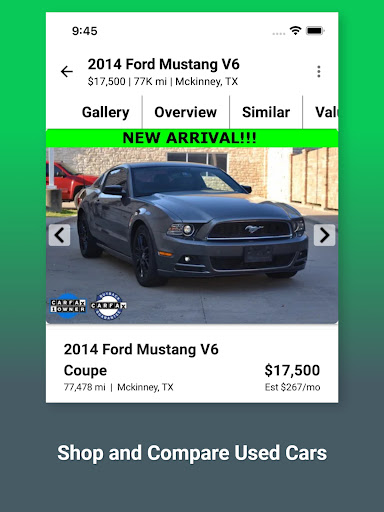 VIN Check Report for Used Cars screenshot