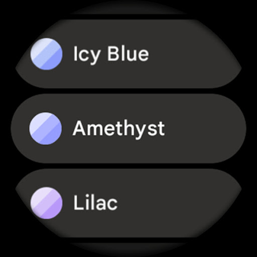 Outlined Watch Face screenshot