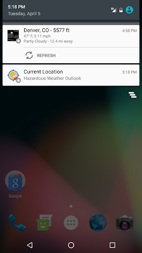 NOAA Weather & Tides screenshot