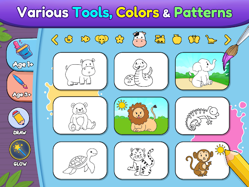 Coloring games for kids: 2-5 y screenshot