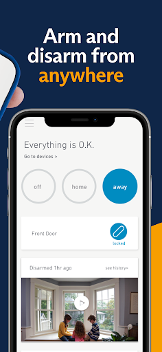 SimpliSafe Home Security App screenshot