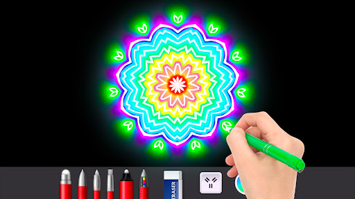Doodle Master - Glow Art screenshot