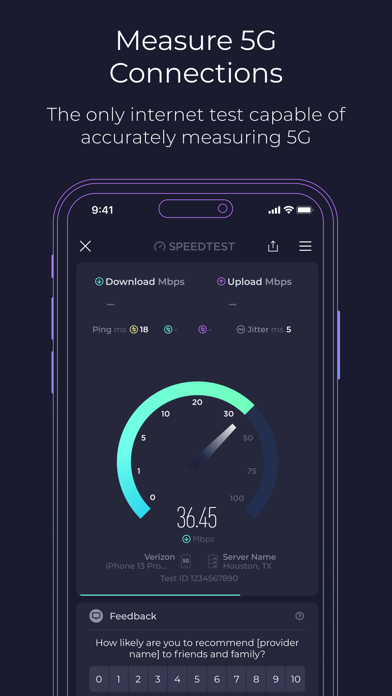 Speedtest by Ookla screenshot