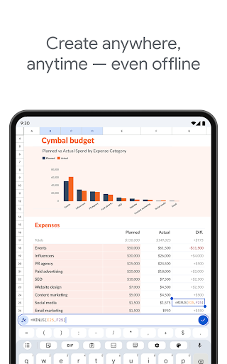 Google Sheets screenshot