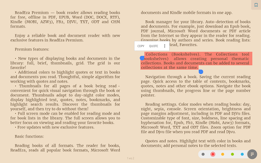ReadEra Premium – ebook reader screenshot