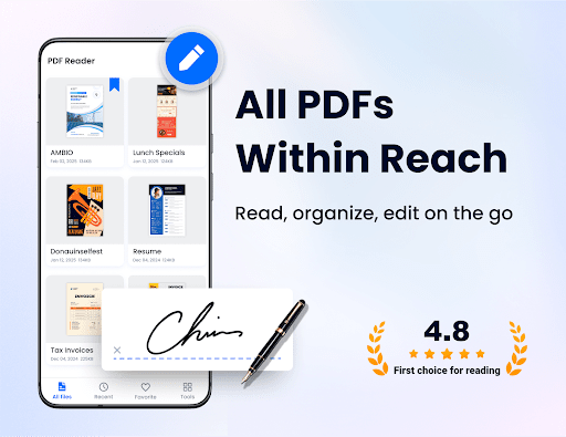 PDF Reader - PDF Editor screenshot