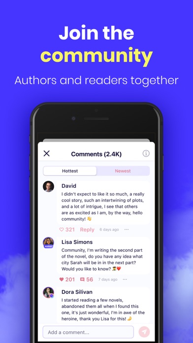 AlphaNovel — Books & Stories screenshot
