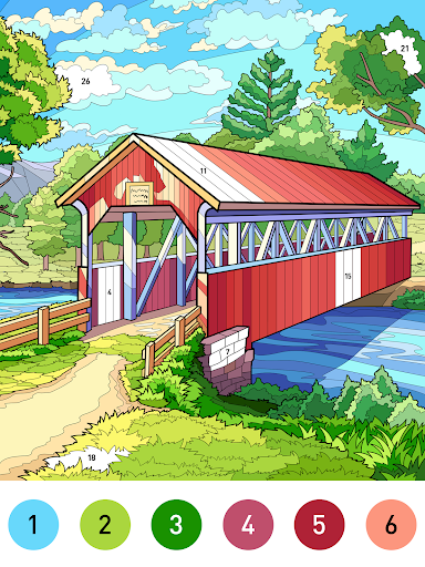 Country Farm Coloring Book screenshot