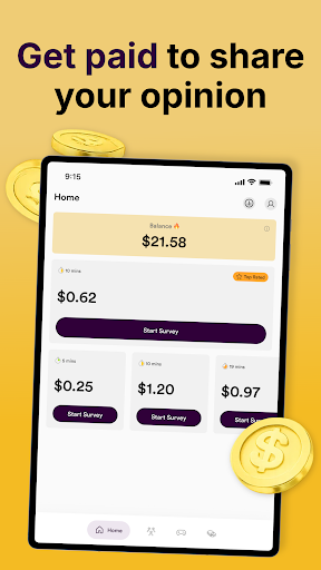 Golden Surveys - Make Money screenshot