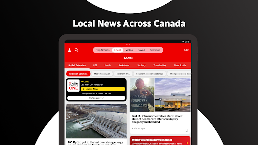 CBC News: Breaking & Local screenshot