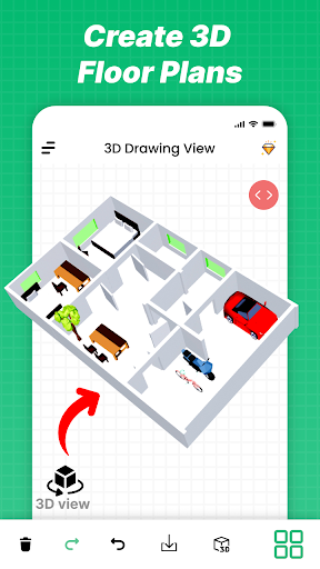 Modern House Design Draw House screenshot