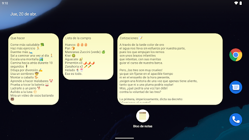 Notepad - simple notes screenshot