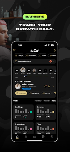 theCut: Barbershop Booking screenshot