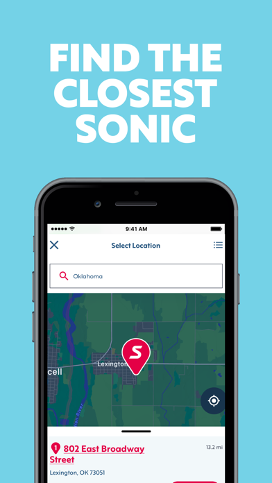 SONIC Drive-In - Order Online screenshot