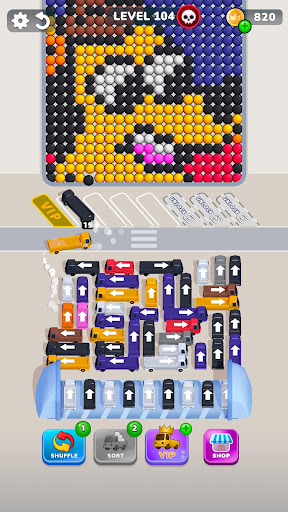 Bubble Bus: Parking Jam Puzzle screenshot