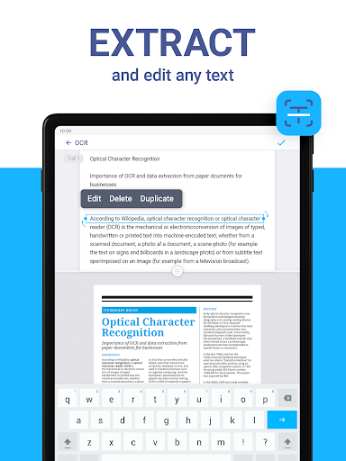 iScanner - PDF Scanner App screenshot