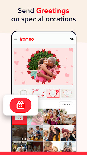 Frameo: Share to photo frames screenshot