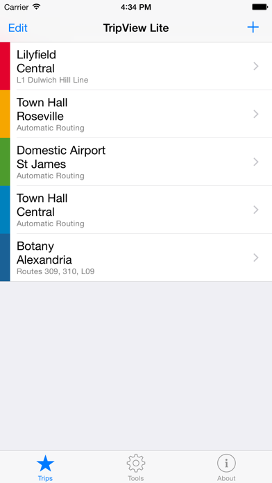 TripView screenshot