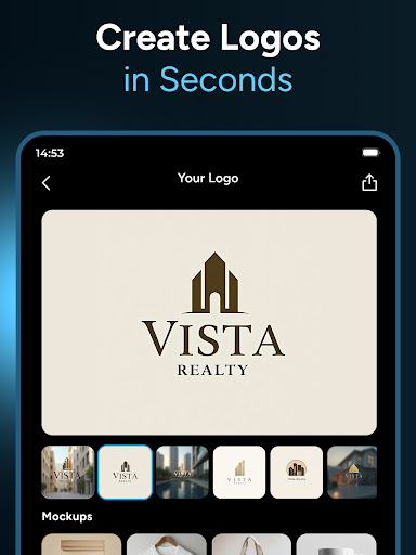 Mark - AI Logo Generator screenshot