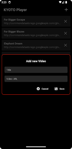 KYOTO Player screenshot