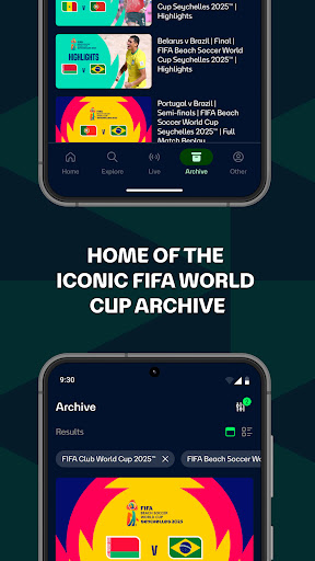 FIFA+ | Football streaming app screenshot
