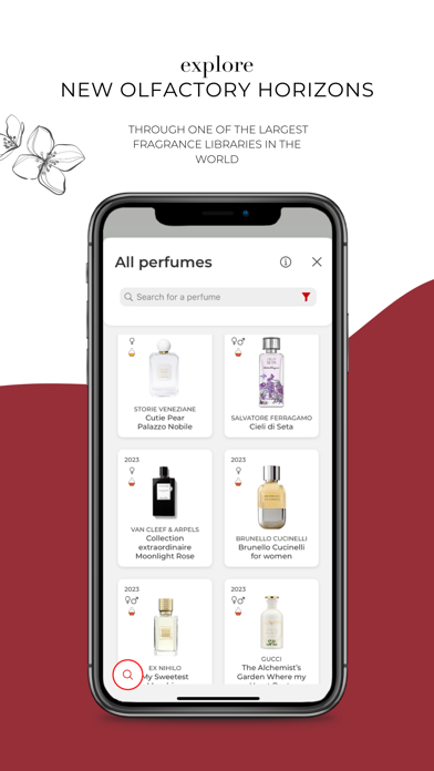 PERFUMIST Perfumes Advisor screenshot