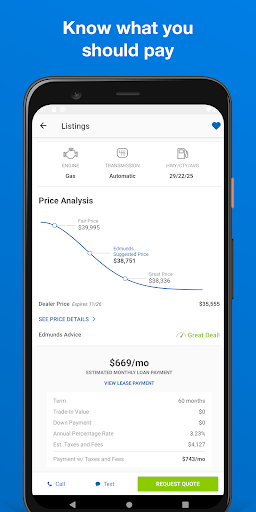 Edmunds - Shop Cars For Sale screenshot