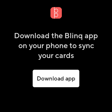 Blinq: Digital Business Card screenshot