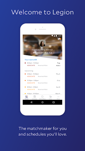 Legion Workforce Engagement screenshot