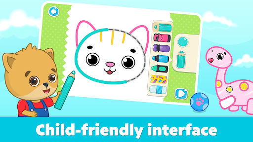 Coloring for Kids: Drawing 2-6 screenshot