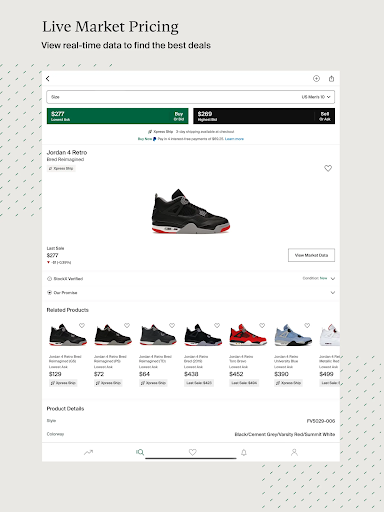 StockX - Sneakers and Apparel screenshot