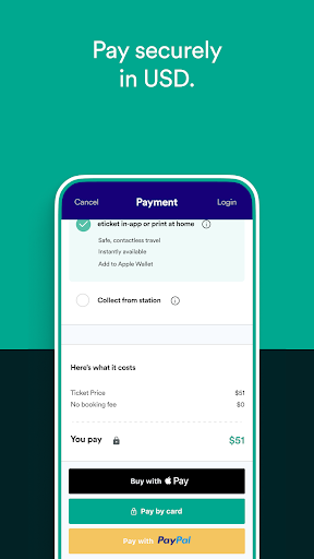Trainline: Train travel Europe screenshot