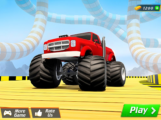 Mega Ramp Monster Truck Stunts screenshot