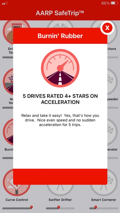AARP SafeTrip™ screenshot
