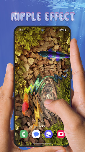 3D Fish Tank Live Wallpaper screenshot