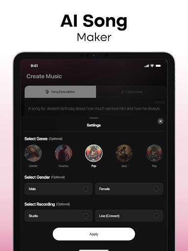 MyTunes : AI Music Generator screenshot