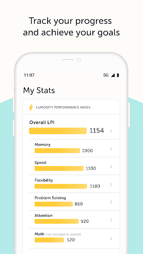 Lumosity: Brain Training Games screenshot