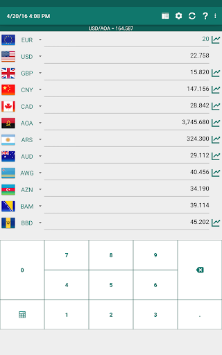 Currency Converter Plus screenshot