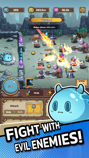 Slime Castle — Idle TD Game screenshot