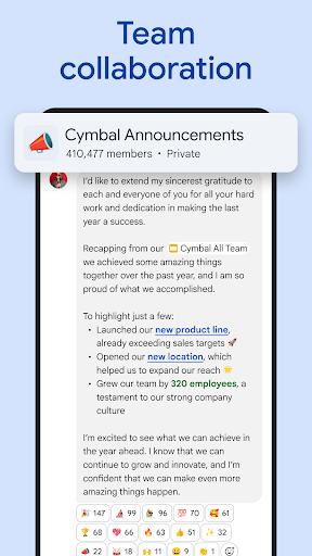 Google Chat screenshot