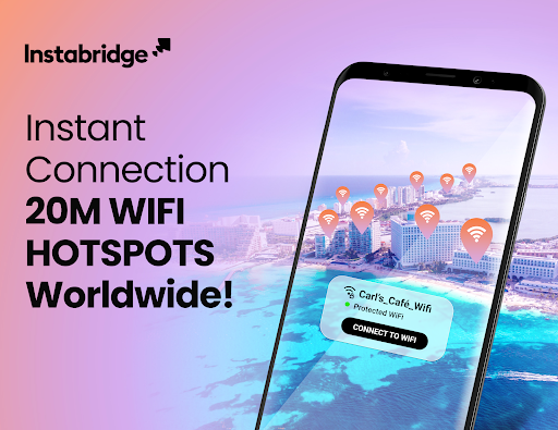 Instabridge: WiFi Hotspot Map screenshot