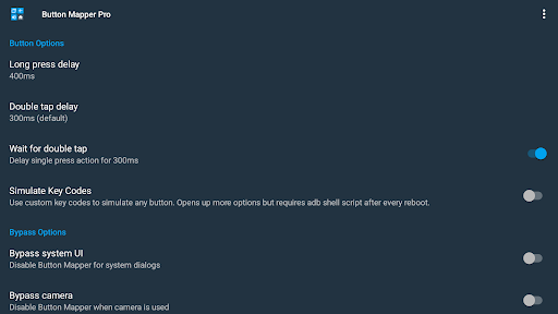 Button Mapper: Remap your keys screenshot