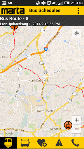 MARTA On the Go screenshot